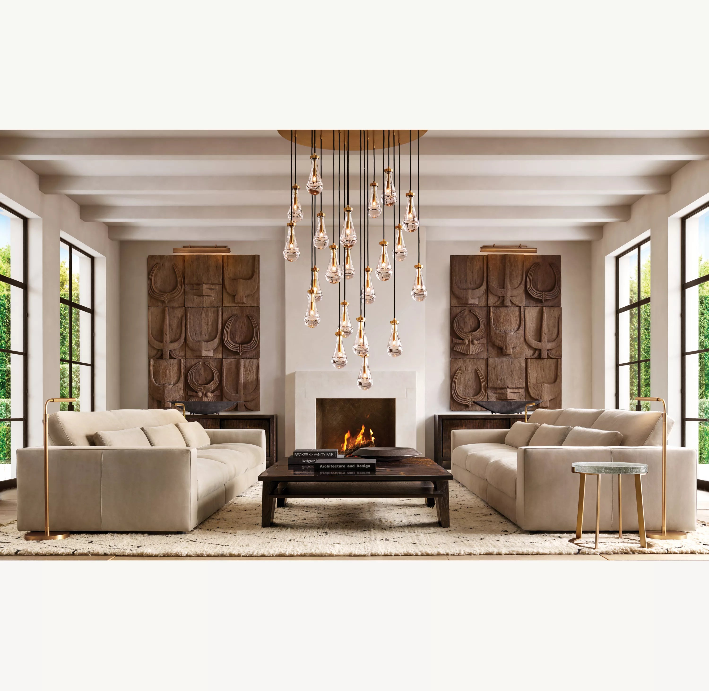Rain Round Chandelier 18", 36", 47", 60"